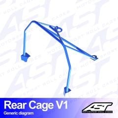 Roll Bar FIAT Seicento (Type 187) 3-doors Hatchback FWD REAR CAGE V1