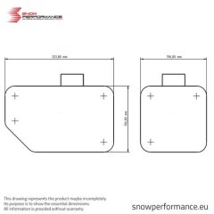 Water Injection 9.5l Trunk Mounting Kit - ProLine