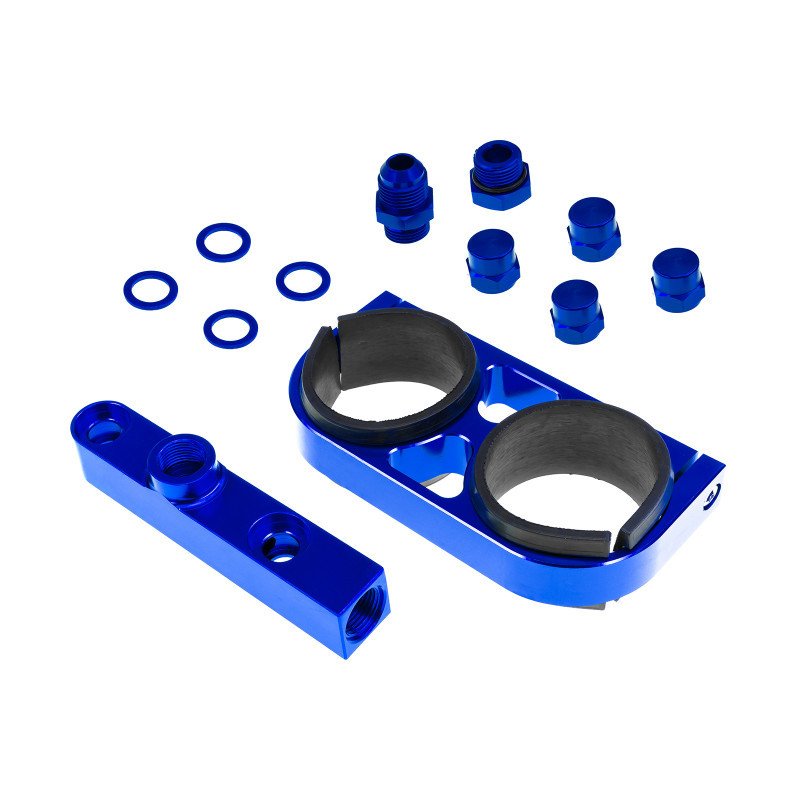 JRSPEC DUAL MOUNT KIT FOR BOSCH PUMP - BLUE