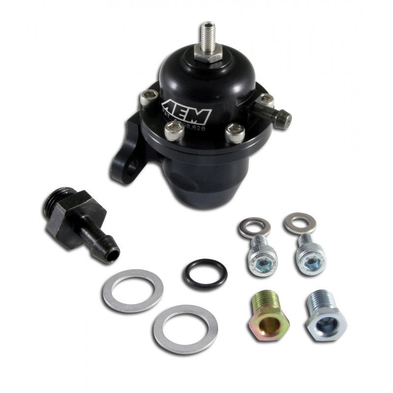 FUEL PRESSURE REGULATOR AEM 1000HP BLACK AEM 25-303BK