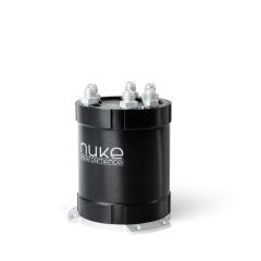 NUKE PERFORMANCE 2G FUEL SURGE TANK 2.0 LITER FOR EXTERNAL FUEL PUMPS