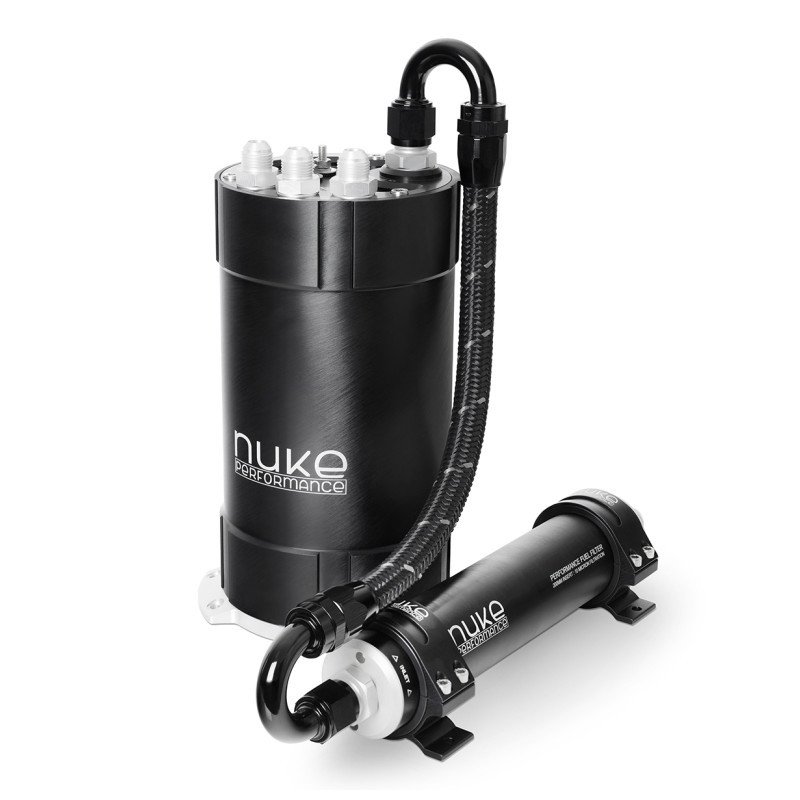 NUKE PERFORMANCE 2G FUEL SURGE TANK KIT FOR INTERNAL FUEL PUMPS