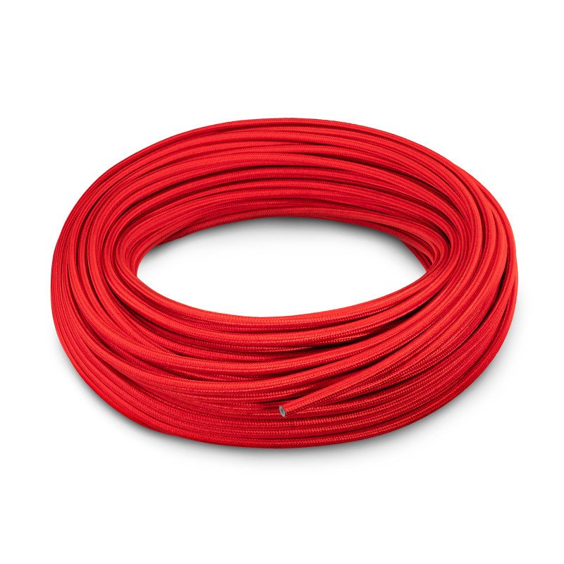 NYLON BRAIDED PTFE TEFLON FUEL HOSE RED