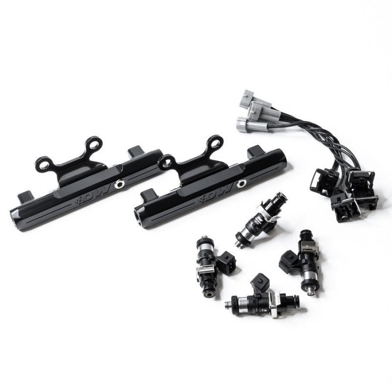 DEATSCHWERKS TOP FEED FUEL RAIL + 2200CC INJECTORS UPGRADE FOR SUBARU MPFI WRX 2002-2014 STI 2007-2015 AND LEGACY GT 2007-2012