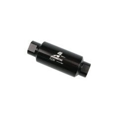 AEROMOTIVE 12324 100 MICRON ORB-10 BLACK FUEL FILTER