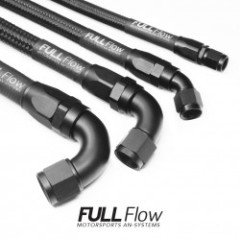 FULL FLOW AN HOSE END FITTING 90 DEGREE