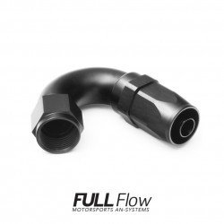 FULL FLOW AN HOSE END FITTING 150 DEGREE