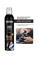 Ossion Premium Barber Line Saç Kesme Makinası Temizleme Yağı 300 ml