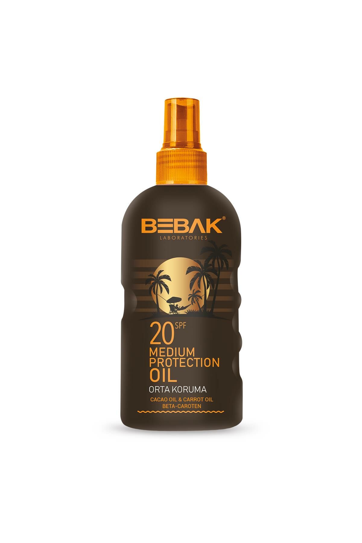 Bebak Bronzlaştırıcı Yağ 20 Spf 150 ml