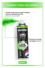 Ossion Premium Barber Line Yeşil Renkli Saç Spreyi 150 ml
