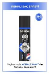 Ossion Premium Barber Line Mavi Renkli Saç Spreyi 150 ml