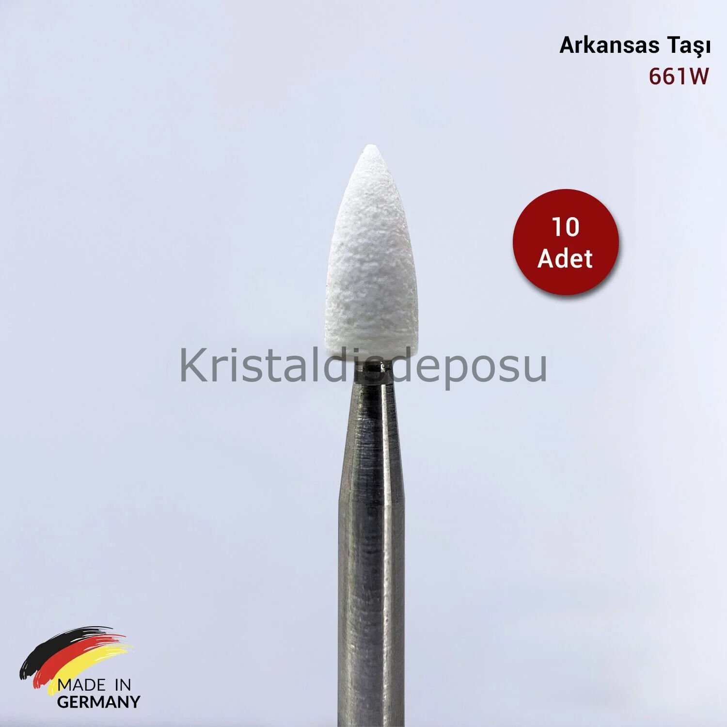 Arkansas Taşı 661W - 10 Adet - Kompozit ve Seramik Aşındırma