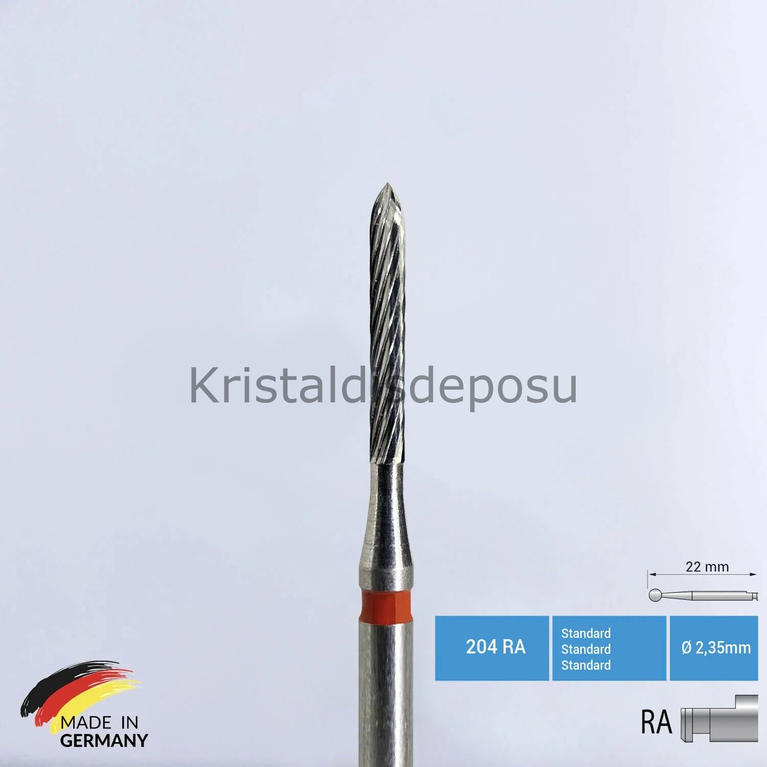 Carpide Adhesive Remover & Debonding Frez - C282 - Anguldurva