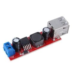 LM2596-2  DUAL USB DC DC GERİLİM AZALTICI DÖNÜŞTÜRÜCÜ MODÜL