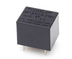 JQC-3F(T73)-12VDC   7A 12V 5 PIN   TEK KONTAK  KÜP RÖLE