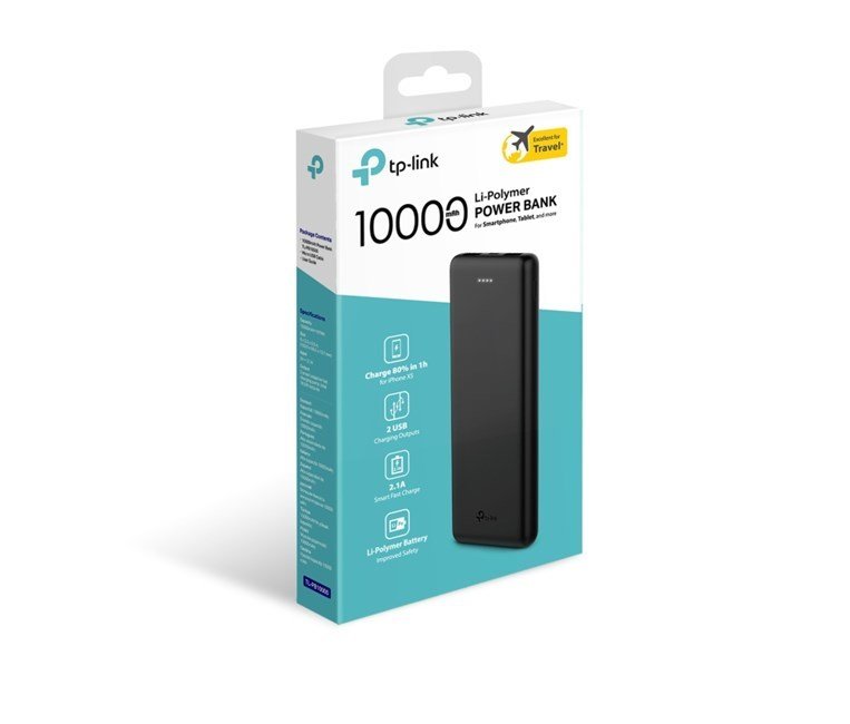 Tp-Link TL-PB10000 10000mAh PowerBank 2 USB port