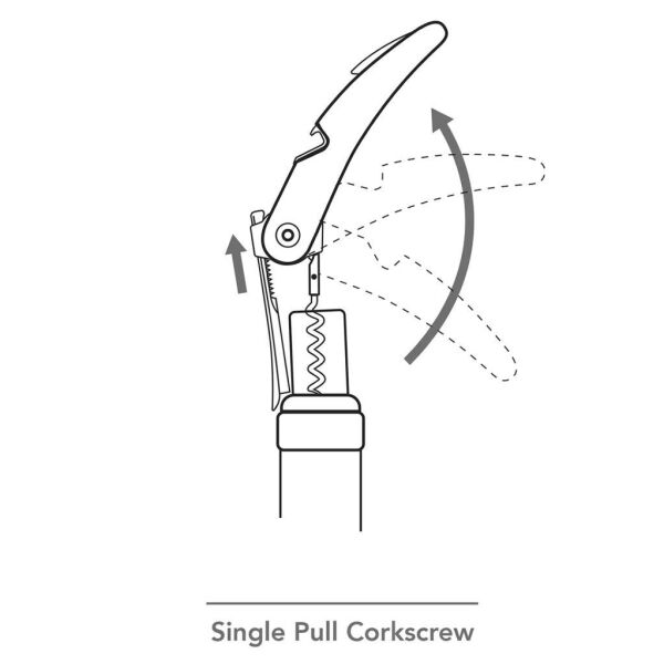 Vacu Vin 68854606 Single Pull Tirbuşon