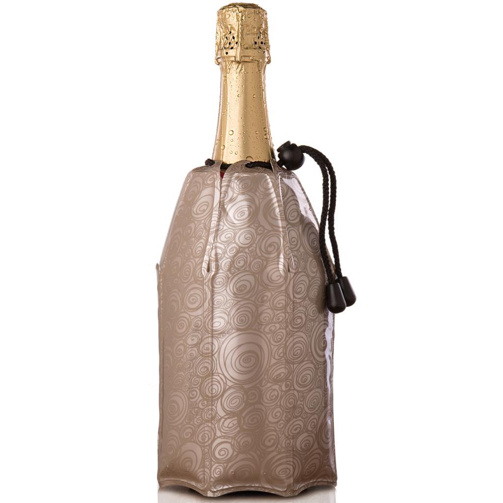 Vacu Vin 38855626 Aktif Şampanya Soğutucu - Platin