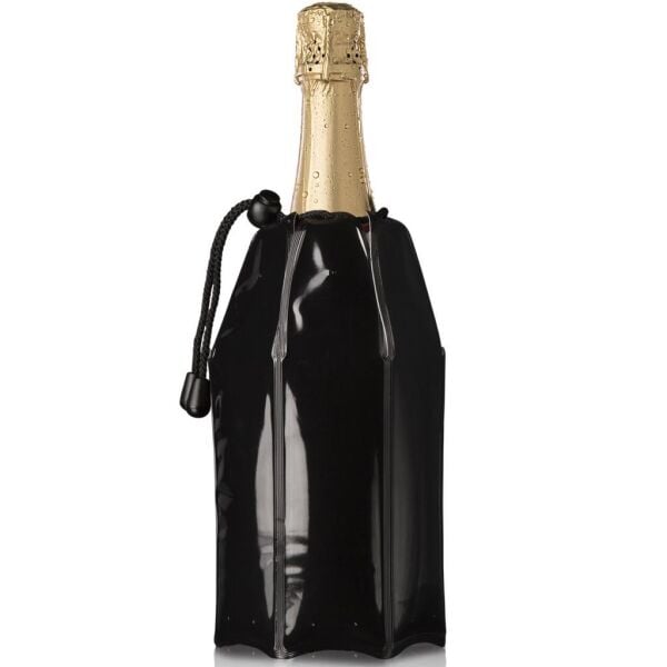 Vacu Vin 38856606 Aktif Şampanya Soğutucu - Siyah