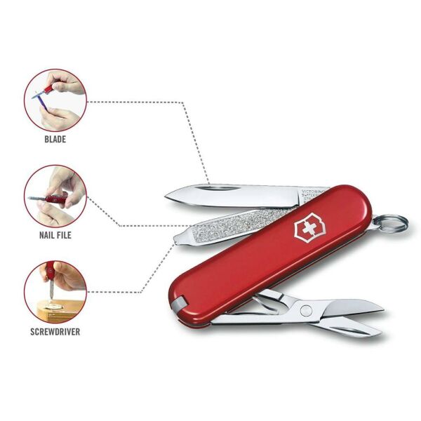 Victorinox 0.6223.B1 Blisterli 7 Fonksiyon Classic Çakı