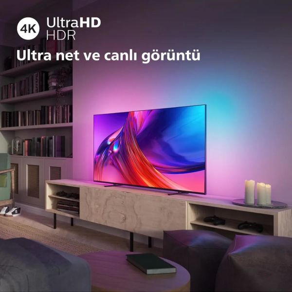 Philips 65PUS8508/62 65'' 164 Ekran Android Ambilight Ultra HD 4K Smart Led TV