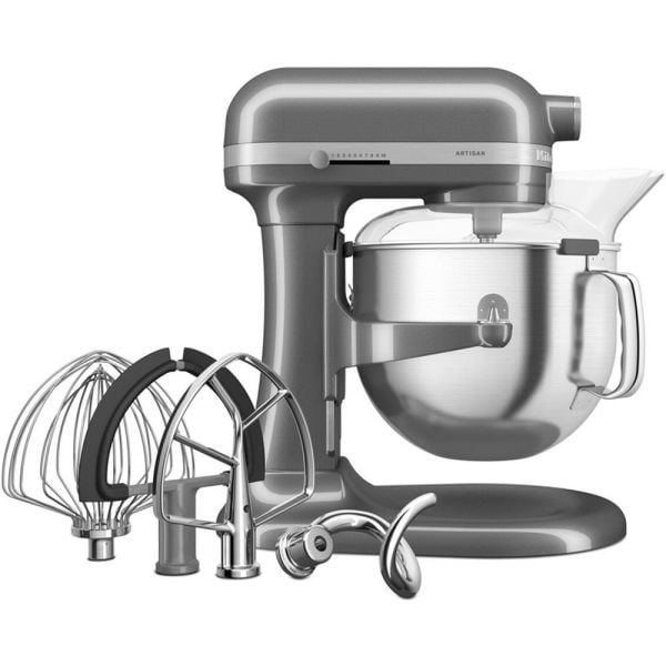 KitchenAid 5KSM70SHXEMS 6,6 L Kaldırılabilir Kaseli Stand Mikser - Medallion Silver