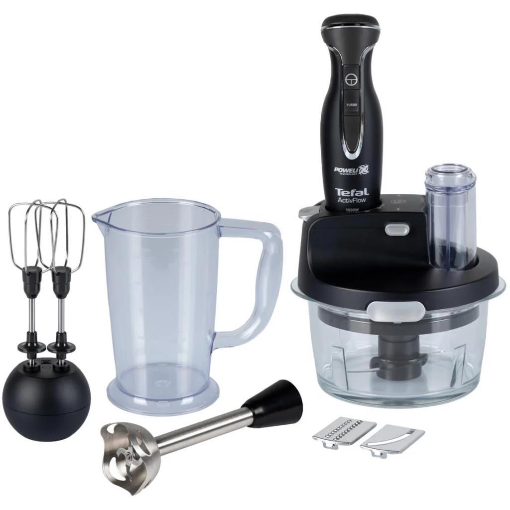 Tefal Powelix Activflow Expert 1500 W Blender Set - Siyah