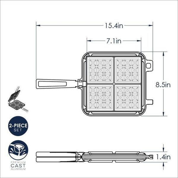 Nordicware 15040 Waffle Tavası