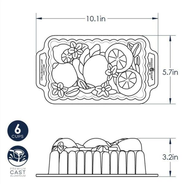 Nordicware 90248 Narenciye Şöleni Kek Kalıbı