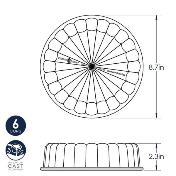 Nordicware 83577 Charlotte Kek Kalıbı