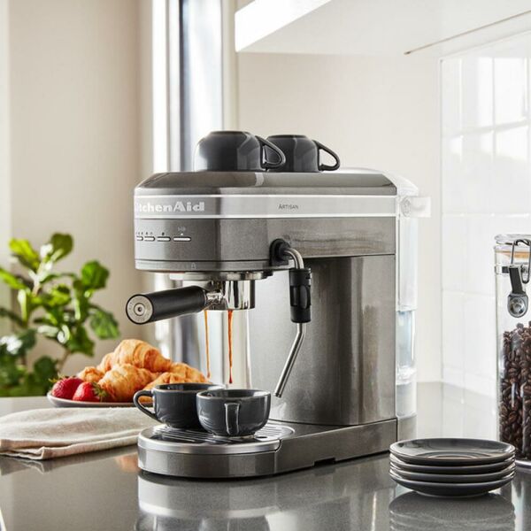 KitchenAid Artisan Proline 5KES6503EMS Espresso Makinesi - Medallion Silver