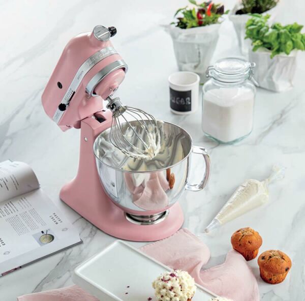 KitchenAid Artisan 5KSM175PSEDR Dried Rose 4.8 Litre Stand Mikser