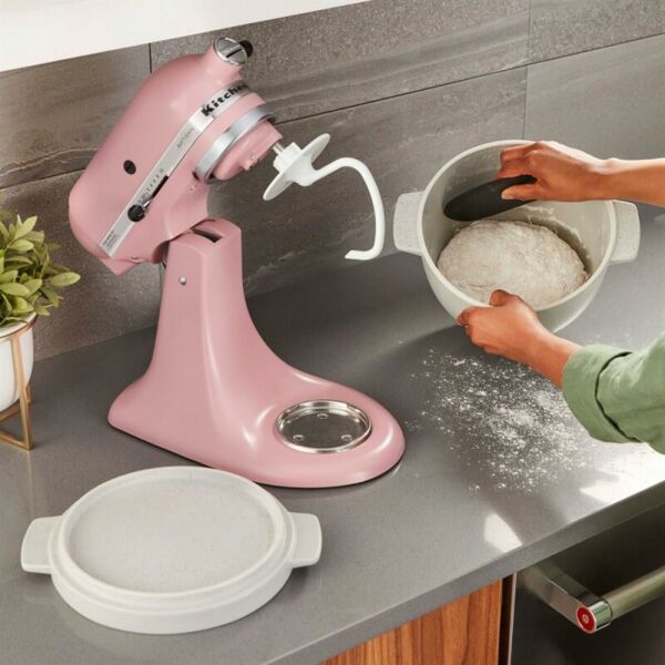 KitchenAid 5KSM2CB5BGS Pişirici Kapaklı Evde Ekmek Yapma Kasesi