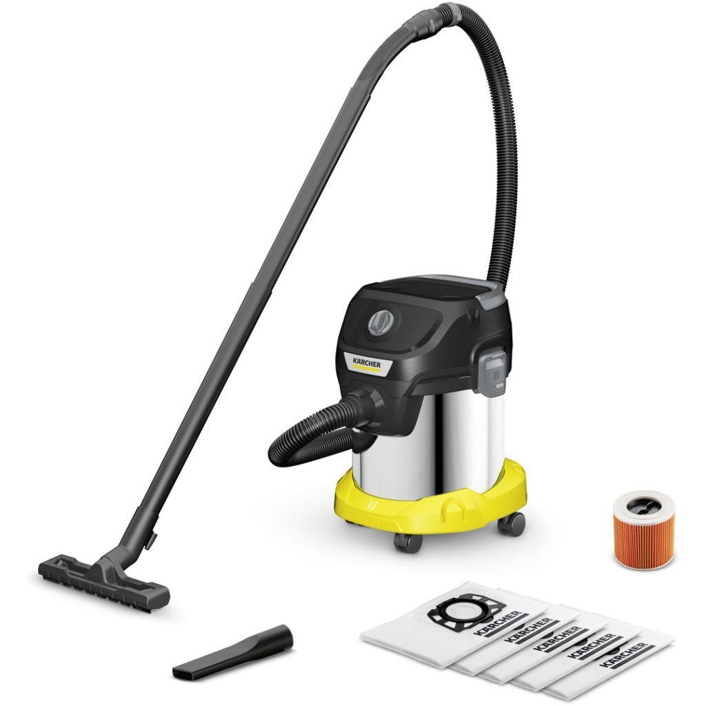 Karcher KWD 3 S V-15/4/20 Çok Amaçlı Islak & Kuru Elektrikli Süpürge