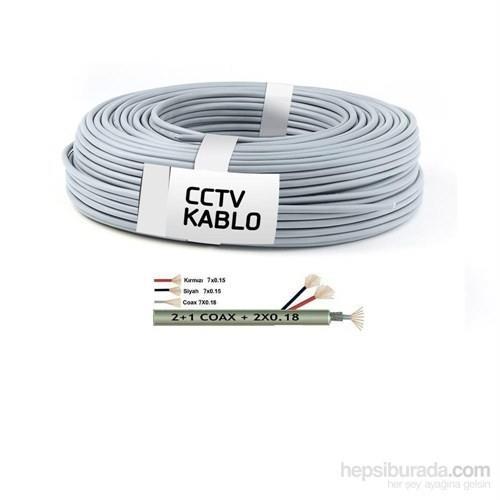 CCTV-AL 1 COAX+12X0.22 KAMERA KABLOSU