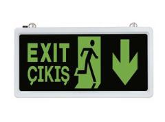 ATLANTİS EMERGENCY XT-208 EXIT TABELA