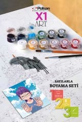 Polisan X1 Art Boyama Seti 25X35 cm Anime 3