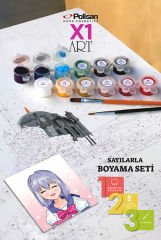 Polisan X1 Art Boyama Seti 25X35 cm Anime 2