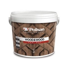 Polisan Wood&Wood Anti Aging Ahşap Verniği Yarı Mat Su Bazlı