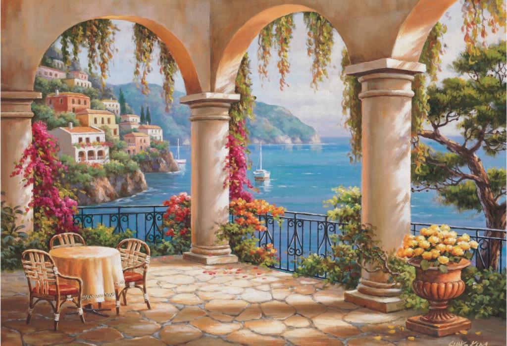 Art Puzzle Terrace Arch II 2000 Parça Puzzle