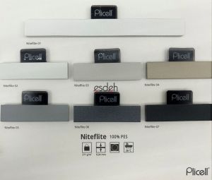 Kırık Beyaz Karartma (Blackout) Plicell Cam Balkon Perdesi - Niteflite Seri