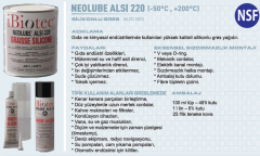 MMCC İbiotec Neolube ALSI220 Silikonlu Gres 1 kg