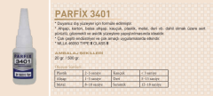 Parfix 3401 Yapıştırıcı 20 gr