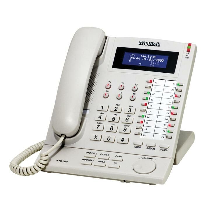 MULTİTEK KTS-500 ANALOG KONSOL TELEFON SETİ