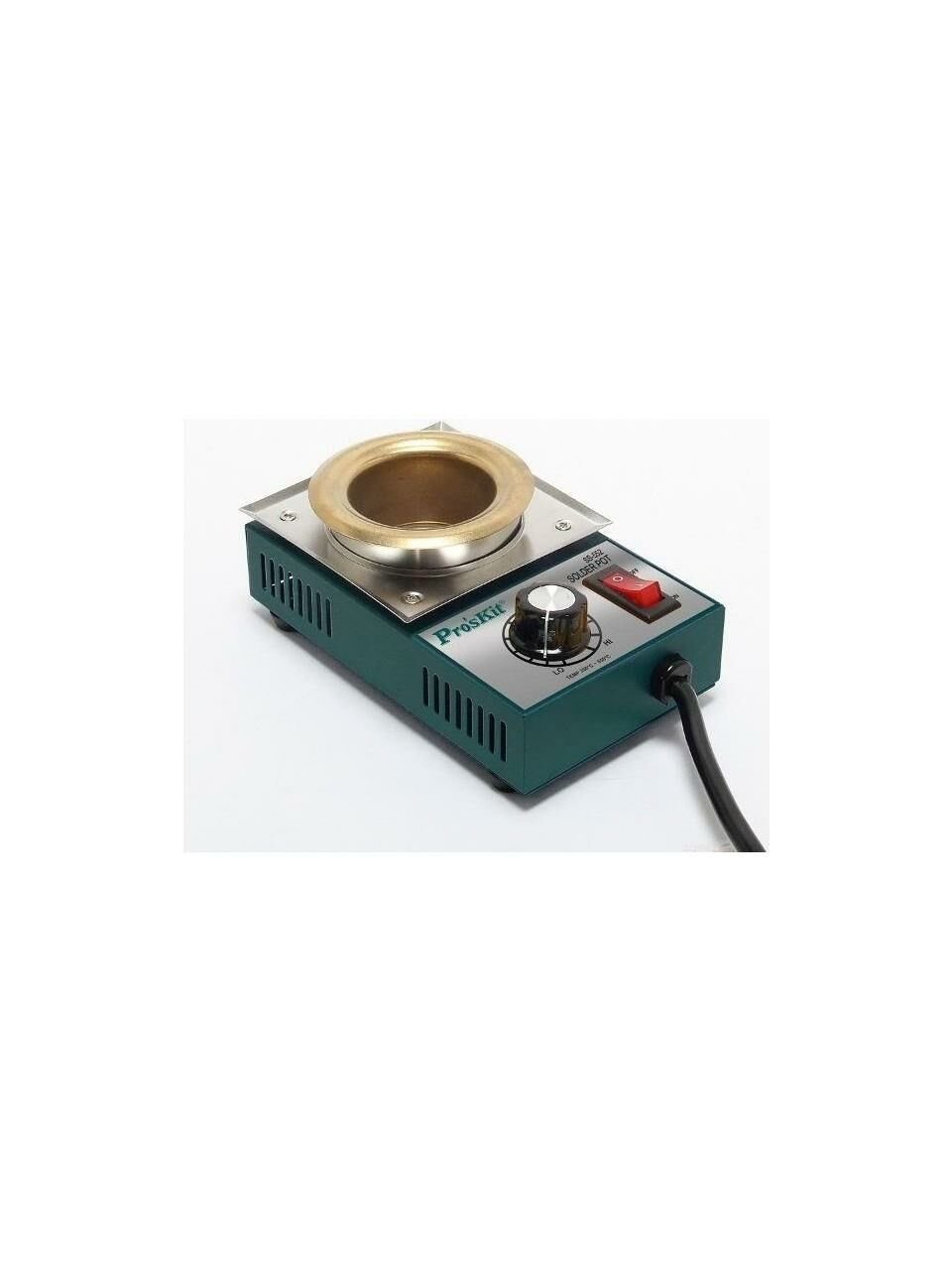 PROSKİT SS-532B SAF TİTANYUM 200W 550 DERECE AYARLI LEHİM POTASI 300W 600gr