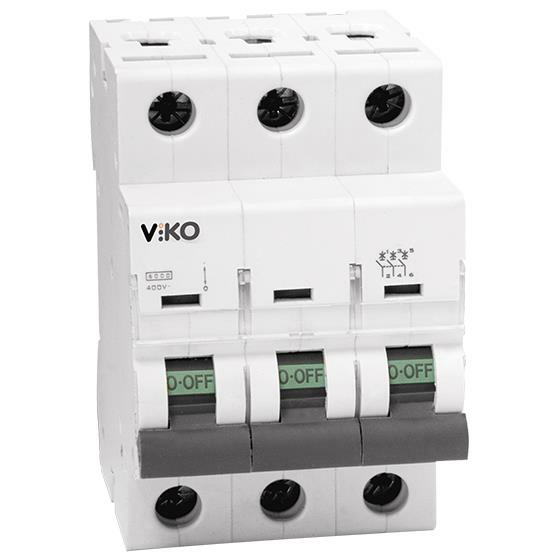 VİKO SİGORTA 3X63 AMPER 4,5 KA-4VTB3C63