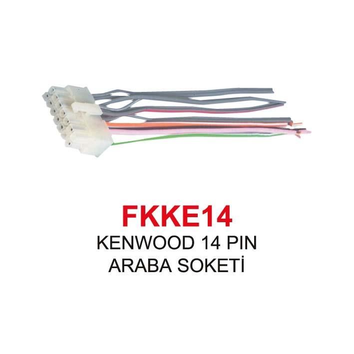 ISO SOKET FKKE14 KENWOOD 14 PİN