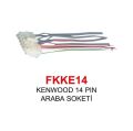 ISO SOKET FKKE14 KENWOOD 14 PİN