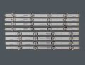 LCD LED-029 TAKIM 8 Lİ-40 DRT4-40MB27HM-40MB27-W2396-GEN