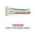 ISO SOKET FKSY09 SONY 9 PİN